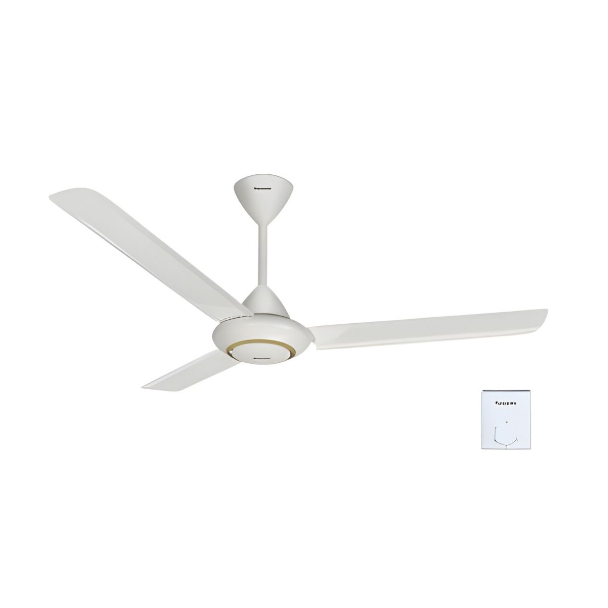 Quạt Trần Panasonic 3 Cánh F-60MZ2/L - Màu Trắng, Ti Quạt 55.8cm